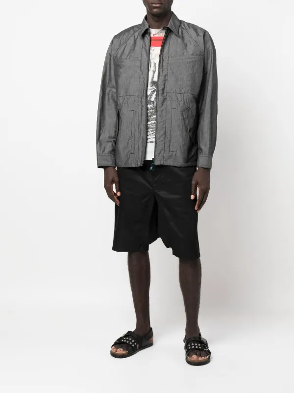 【即出荷】 MAN Watanabe Junya ジップアップ グレー | シャツジャケット ジャケット・アウター