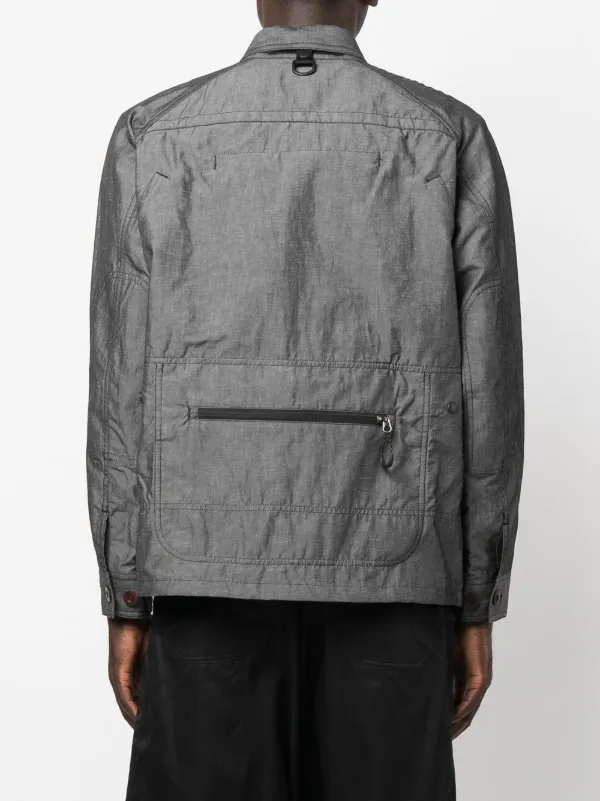 Junya Watanabe MAN ジップアップ シャツジャケット | グレー
