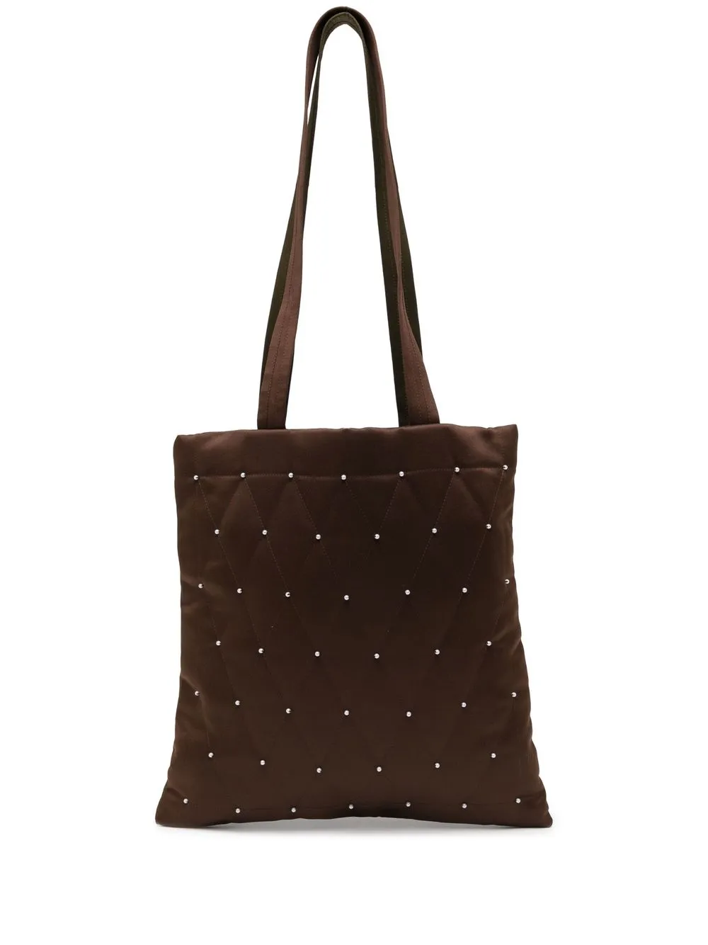 

0711 large Elsie tote bag - Brown