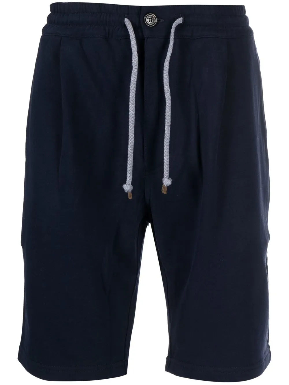 

Brunello Cucinelli bermudas con cordones en la pretina - Azul