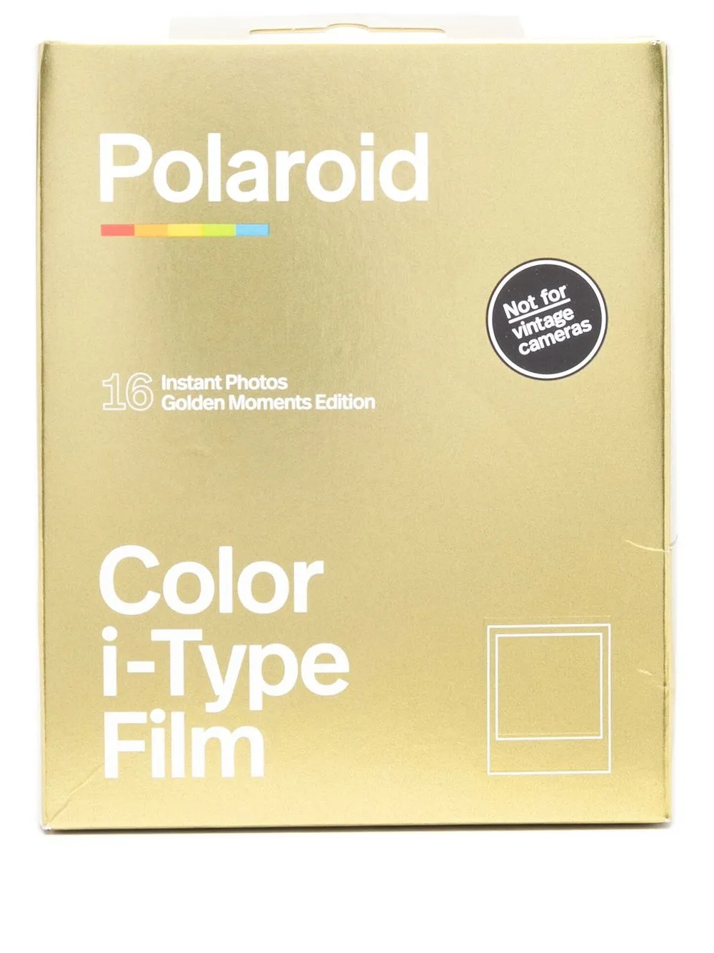 

Polaroid película polaroid Golden Moments Color i-Type - Dorado