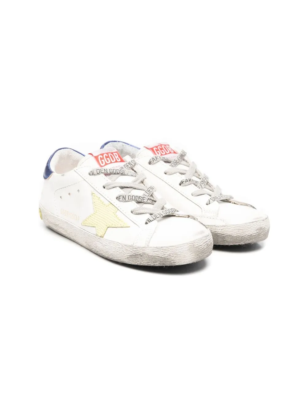 

Golden Goose Kids tenis Super-Star - Blanco