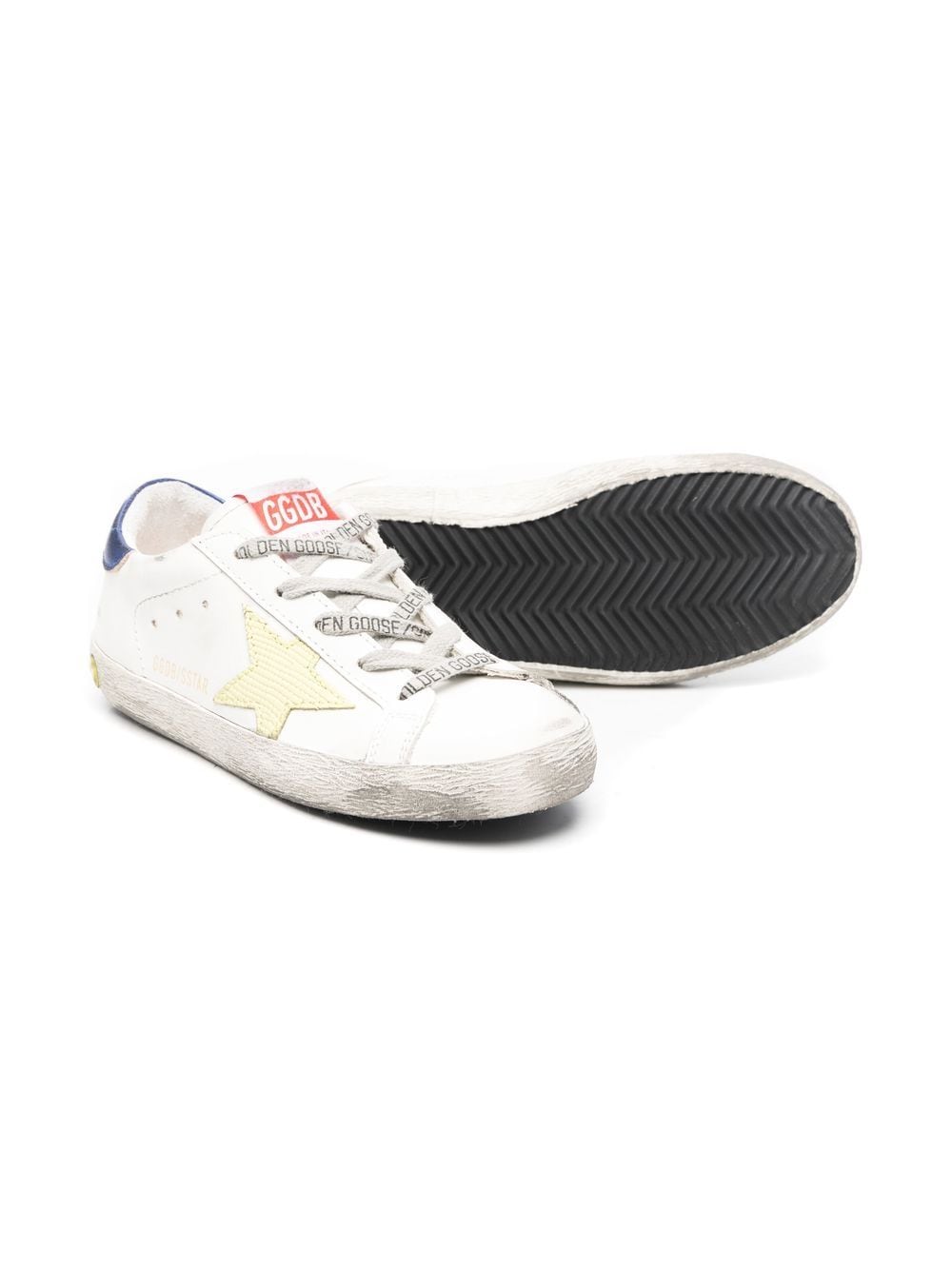 Golden Goose Kids Superstar sneakers - Wit