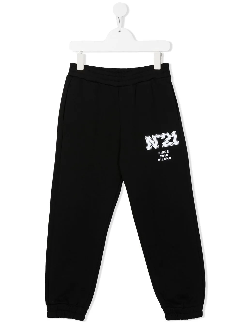 

Nº21 Kids pants con logo estampado - Negro