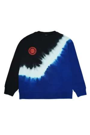 Tie-Dye Cotton Sweatshirt