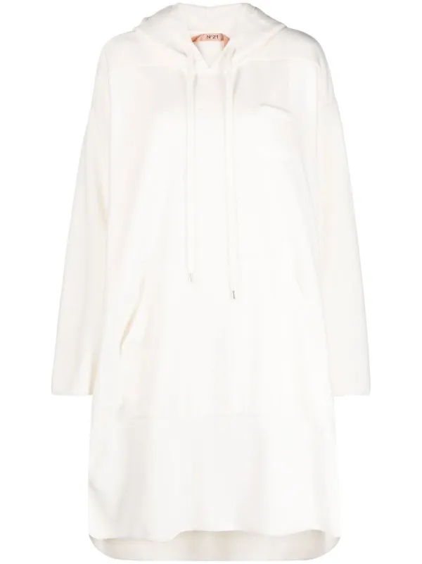 Nº21 Oversized Side Slit Hoodie - Farfetch