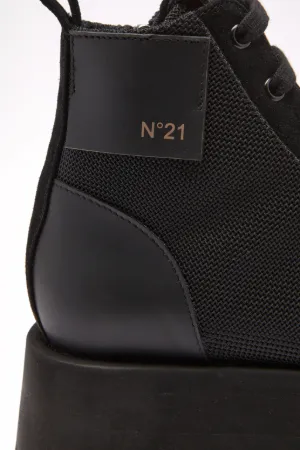 Chunky Logo Sneakers