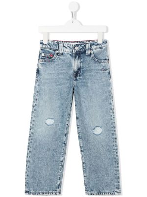 Tommy Hilfiger Junior Soft Girlfriend - Farfetch Straight-Leg-Jeans