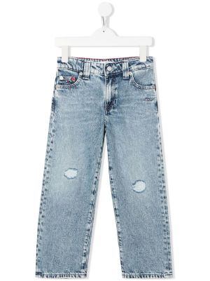 Straight-Leg-Jeans Soft Farfetch Tommy - Junior Hilfiger Girlfriend