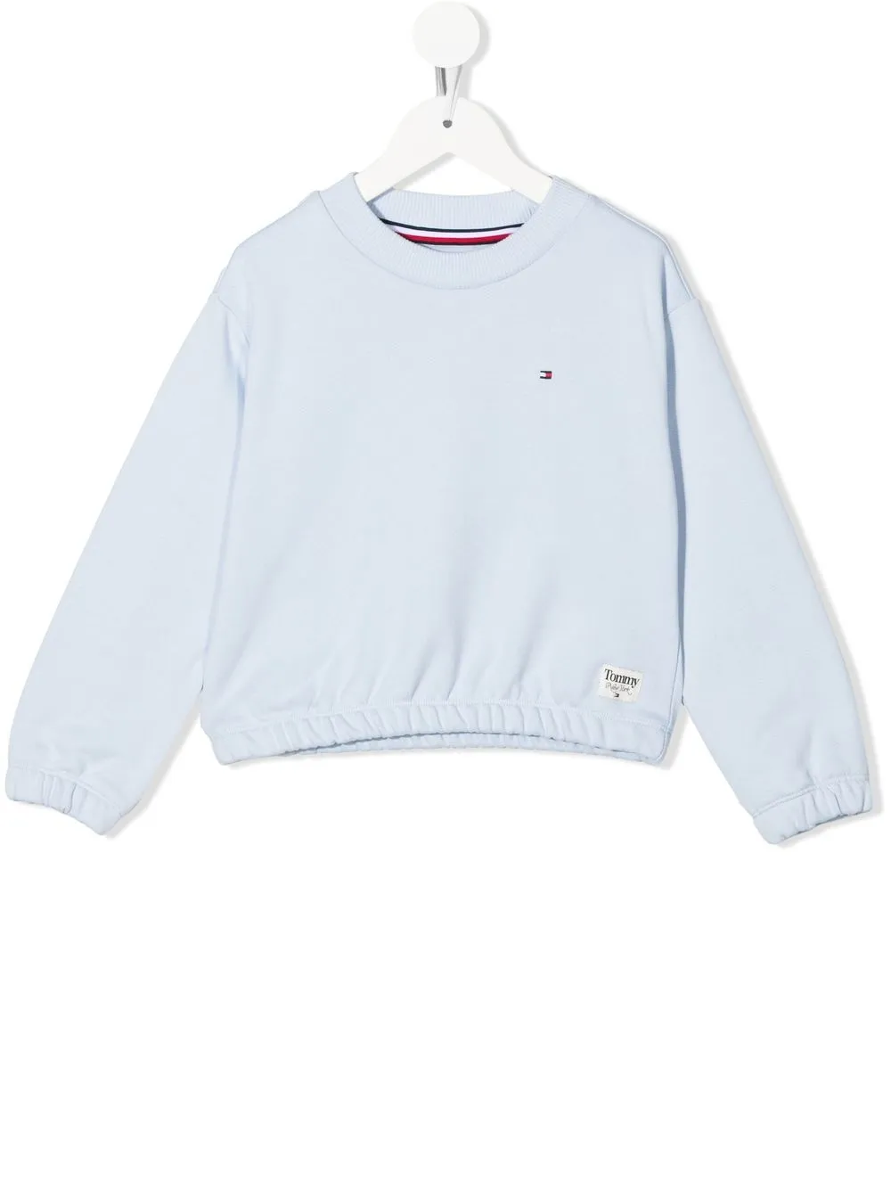 

Tommy Hilfiger Junior embroidered-logo detail sweatshirt - Blue