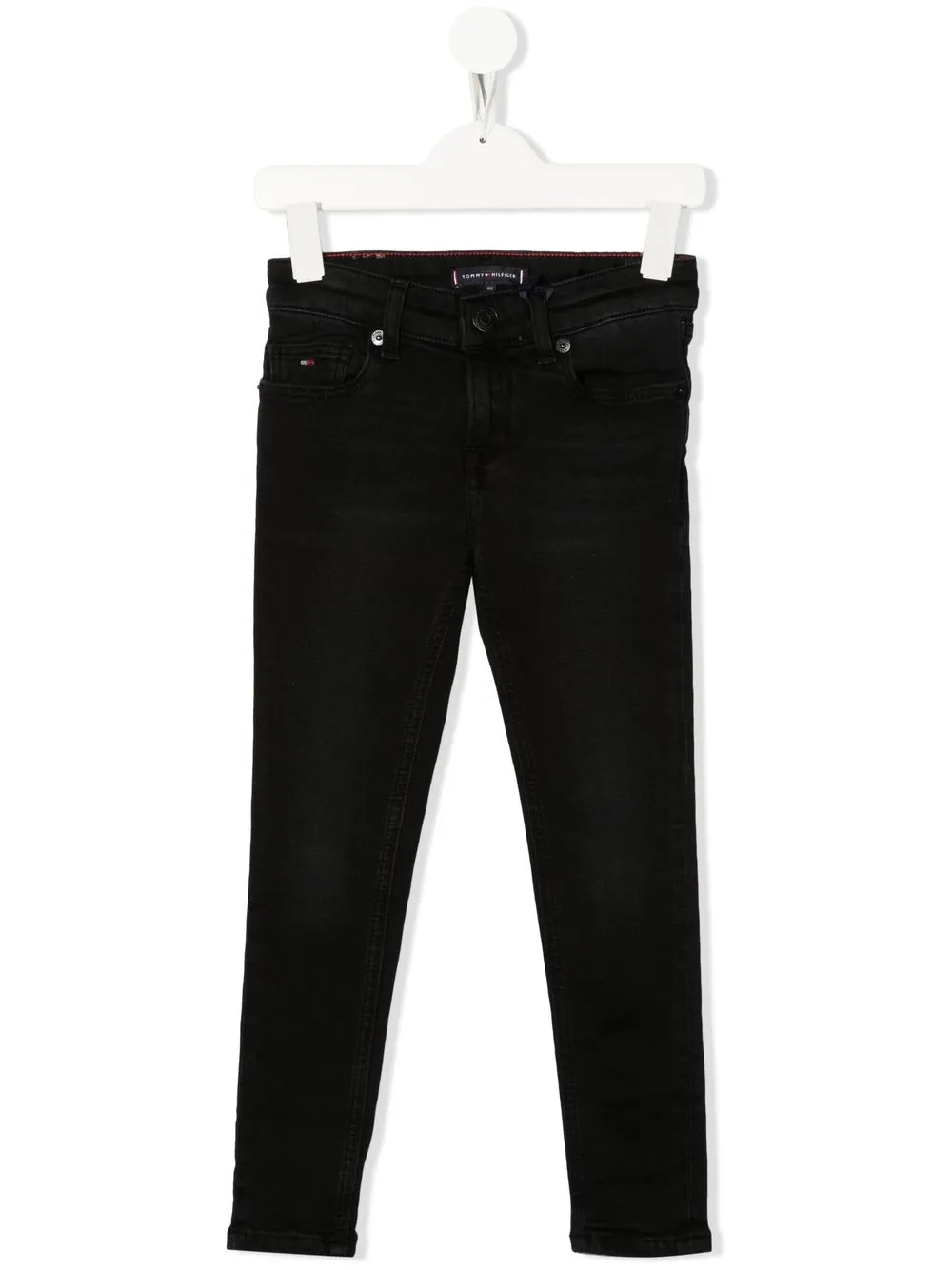 

Tommy Hilfiger Junior slim-cut leg jeans - Black