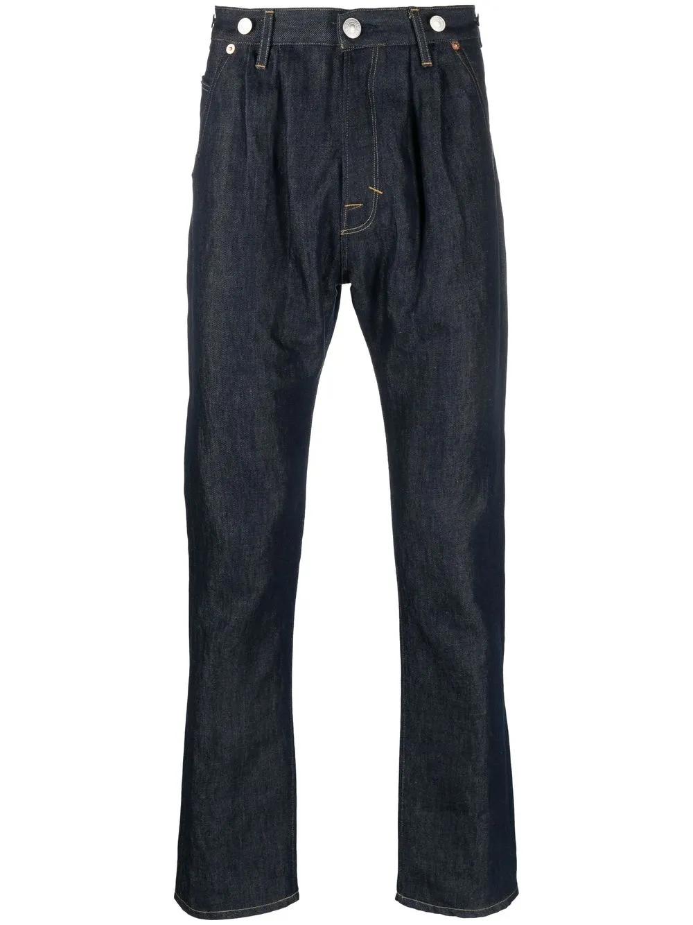 Shop Junya Watanabe X Comme Des Garçons X Levis Slim-cut Jeans In Blau