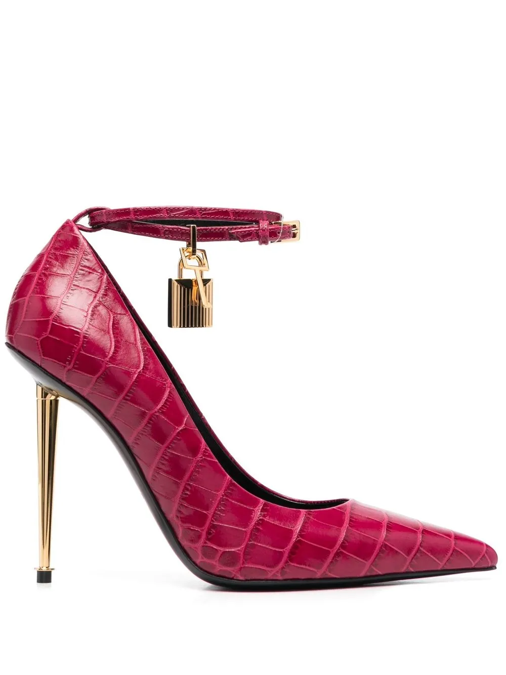 

TOM FORD Decollete 110mm heeled pumps - Red