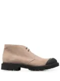 Kiton lace-up suede desert boots - Neutrals