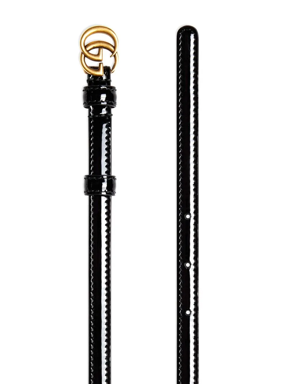 Gucci Leren riem - Zwart