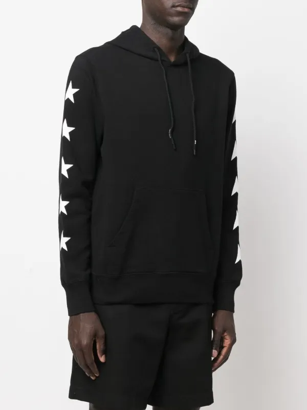 Golden Goose star-print Cotton Hoodie - Farfetch