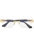 Dita Eyewear logo square-frame glasses - Gold