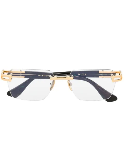 Dita Eyewear logo square-frame glasses