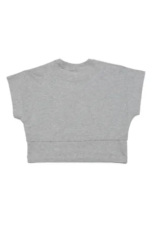 Logo-Print Layered Cotton T-Shirt