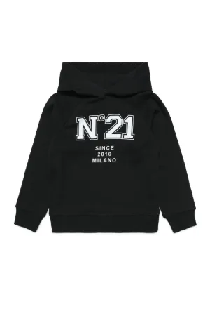 Logo-Print Cotton Hoodie