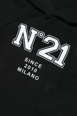 Logo-Print Cotton Hoodie