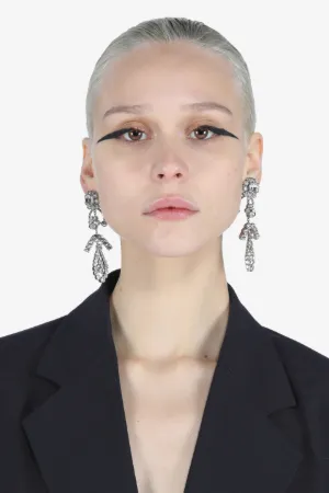 Crystal-Embellished Earrings