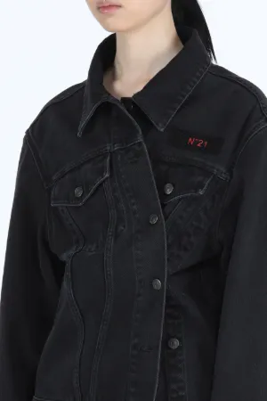 Asymmetric Denim Jacket