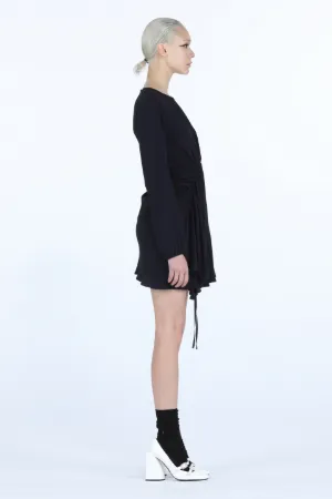 Gathered Mini Dress