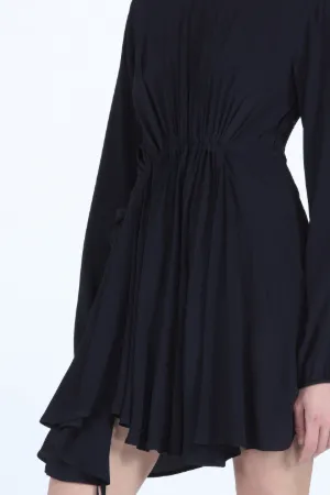 Gathered Mini Dress