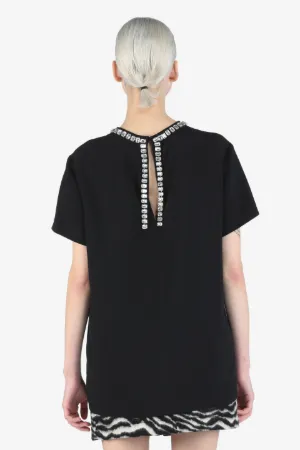 Crystal-Embellished T-Shirt