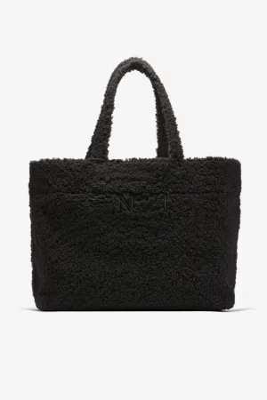 Maxi Logo-Embroidered Shopper