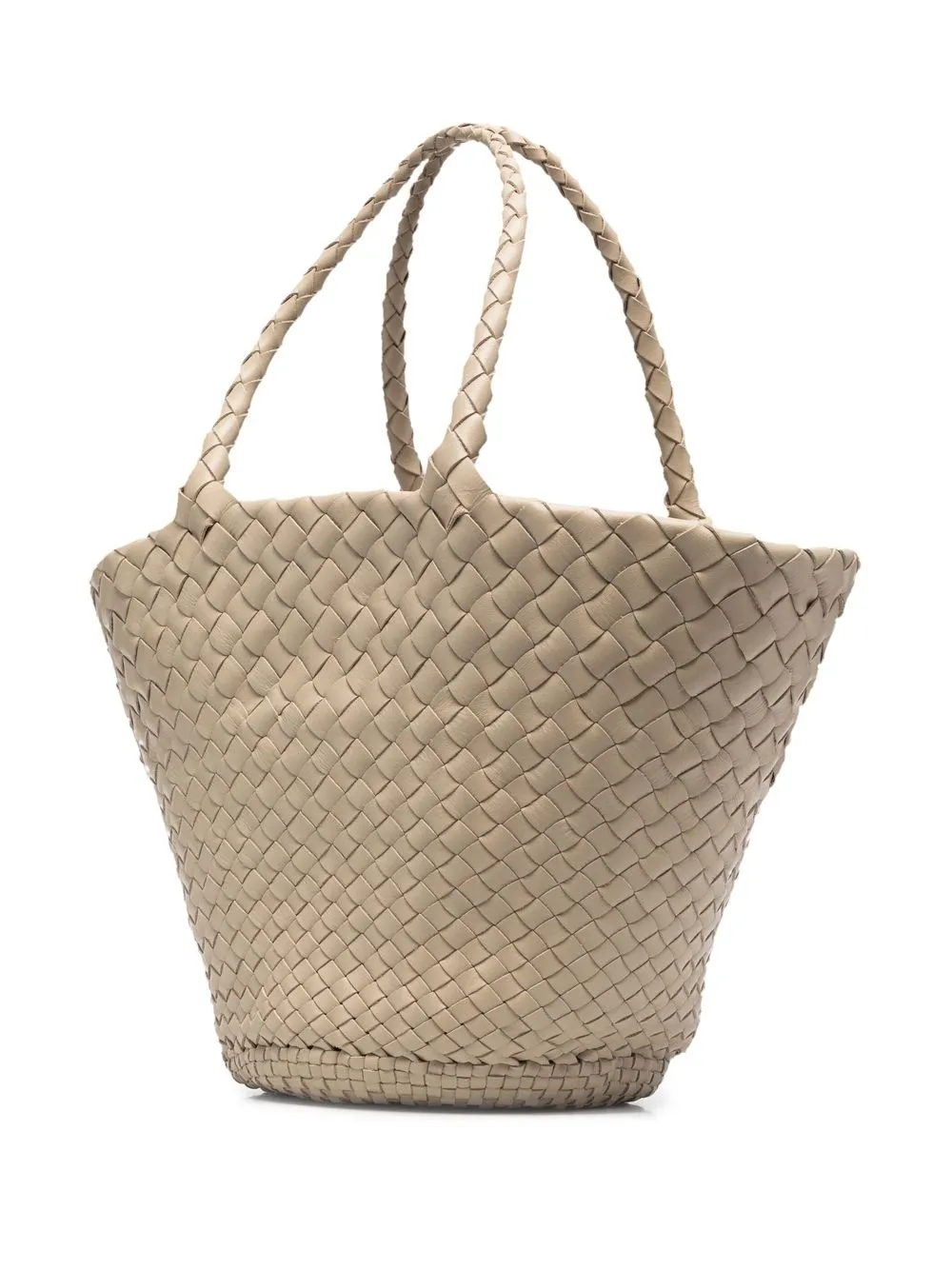 DRAGON DIFFUSION Egola geweven shopper Beige