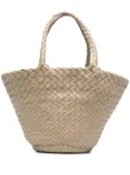 DRAGON DIFFUSION Egola interwoven tote bag - Neutrals