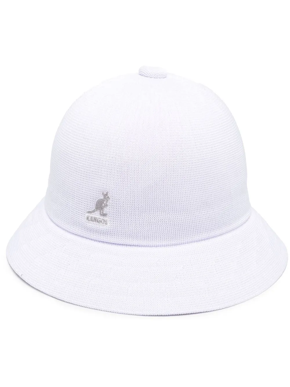 Kangol embroidered-logo bucket hat | White | Image 1