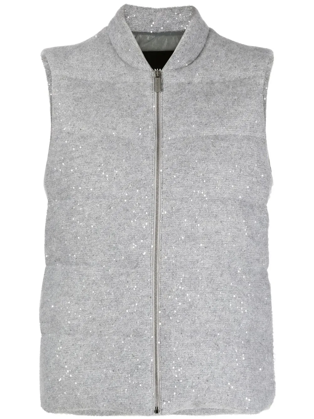 Fabiana Filippi sequin-detail Padded Vest - Farfetch