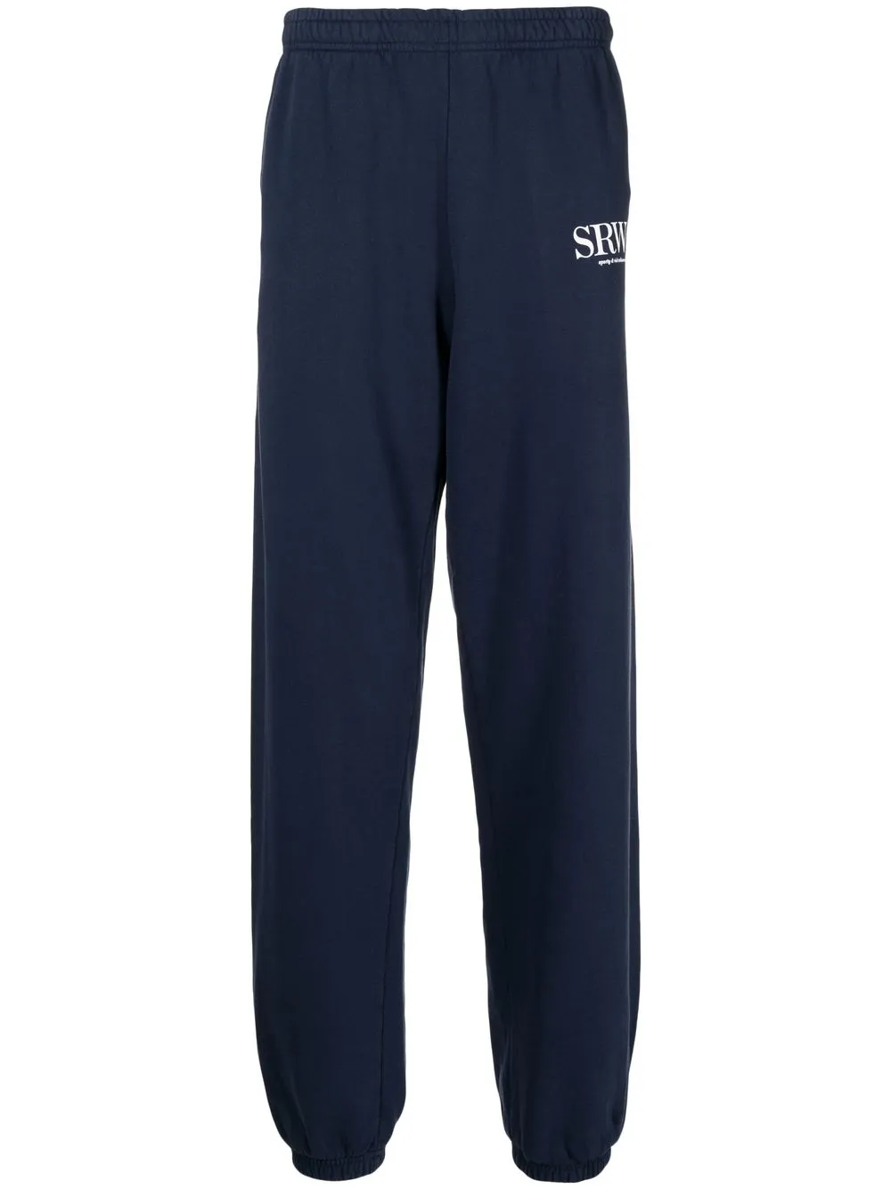 

Sporty & Rich pants con logo estampado - Azul