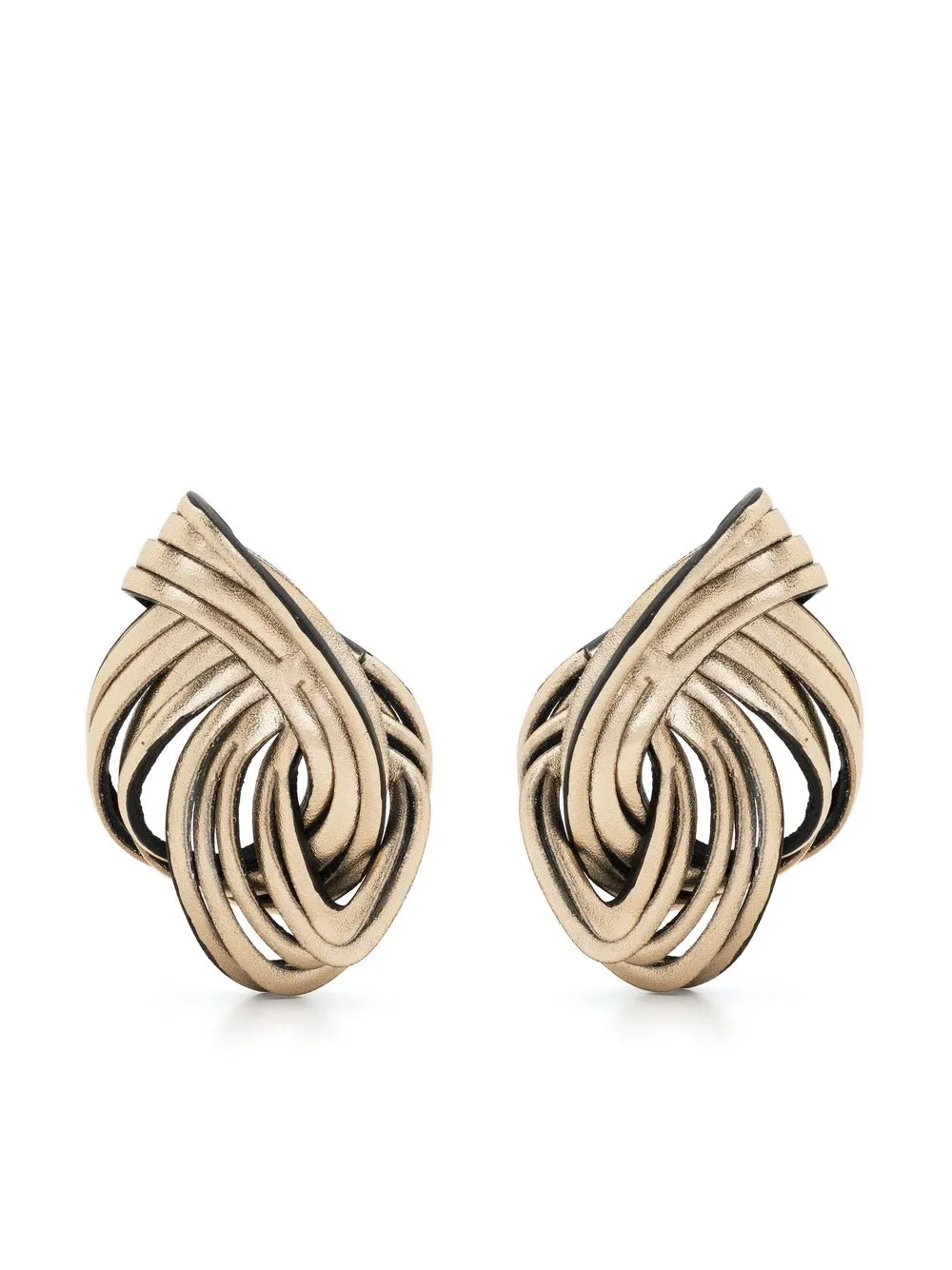 

SO-LE STUDIO aretes Not A Knot - Dorado