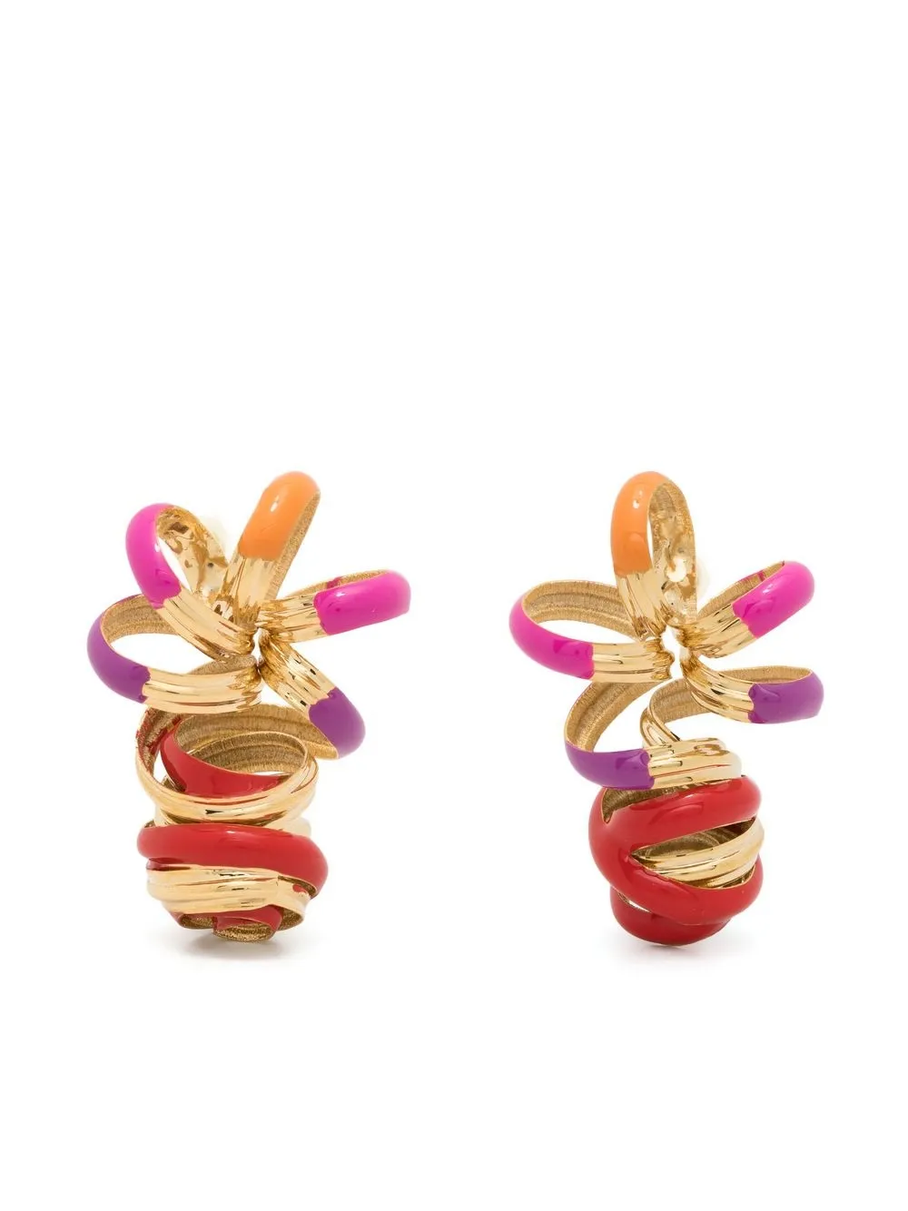 

SO-LE STUDIO aretes Doodle Lollipop - Dorado