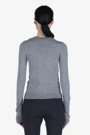 Crystal-Embellished Sweater