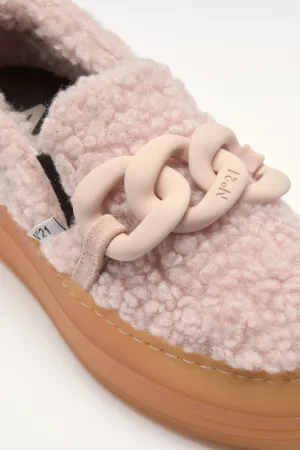 Chunky Chain-Embellished Sneakers