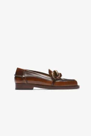 Chunky Chain-Embellished Loafers