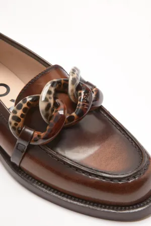 Chunky Chain-Embellished Loafers