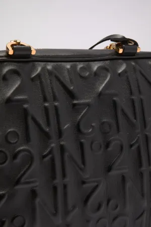 Large Logo-Embossed Crossbody Bag