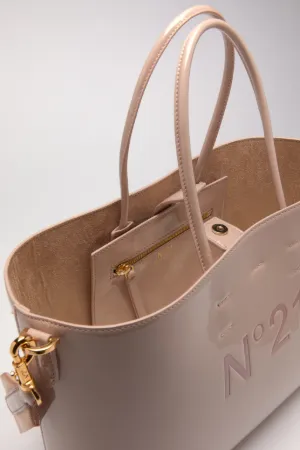 Large Logo-Debossed Shopper