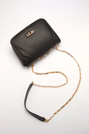 Logo Plaque Crossbody Bag