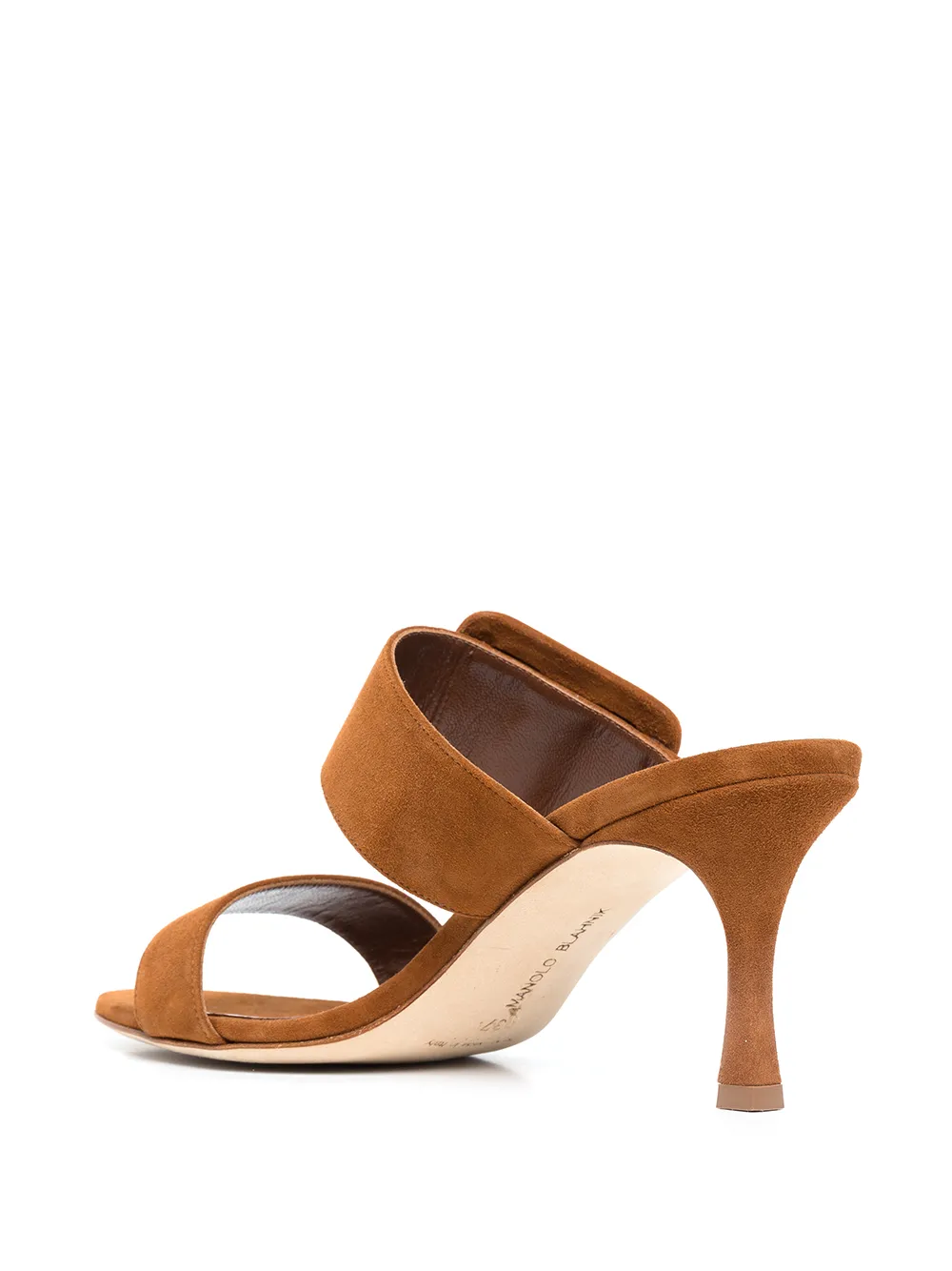  Manolo Blahnik Gable Sandalen   Braun 