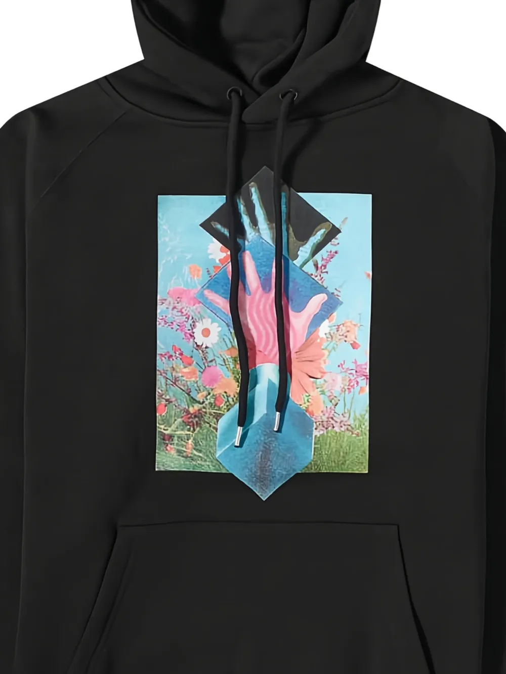  Soulland Hoodie Mit Grafischem Print   Schwarz 