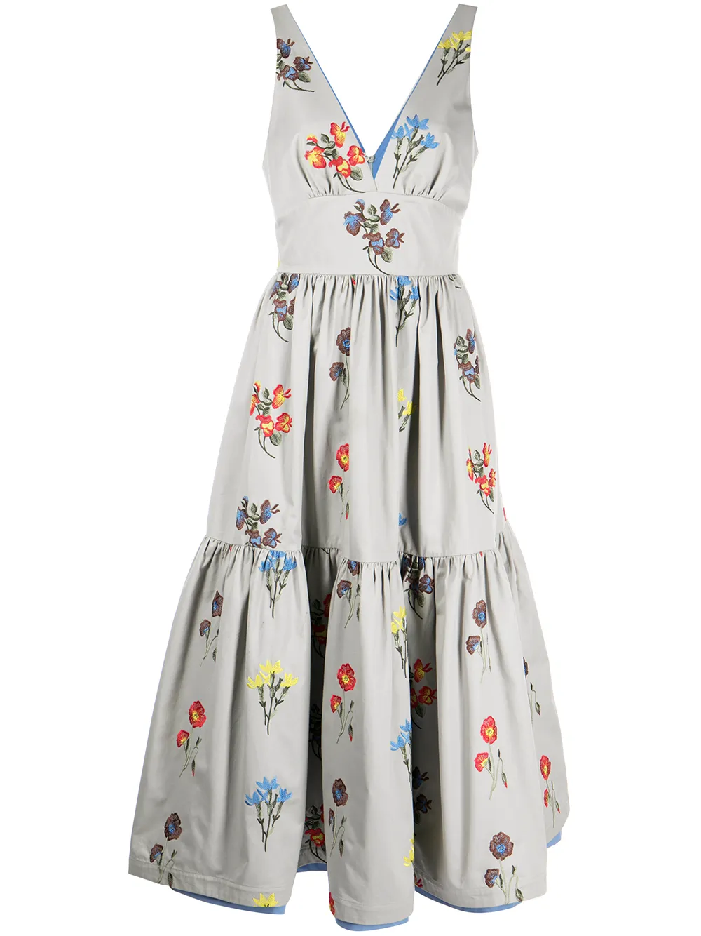 

Silvia Tcherassi vestido Dorotea - Multicolor