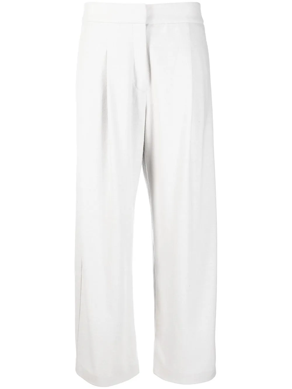 

Fabiana Filippi straight-leg tailored trousers - Grey