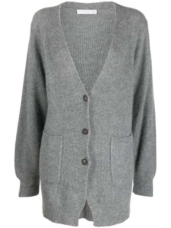 Fabiana Filippi Ribbed V-neck Cardigan - Farfetch